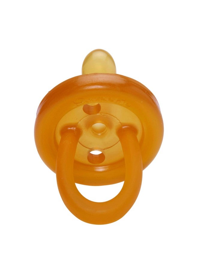 SWEETIE Rubber Pacifier Natural Rubber with Symmetrical Nipple 1 Count 6-12 Months Original Natural Rubber Pacifier - Image 4